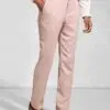 Tailored Fit Hardy Pink Textured Occasion Suit Trouser