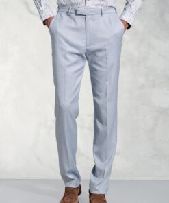 Tailored Fit Hardy Blue Textured Occasion Suit Trouser