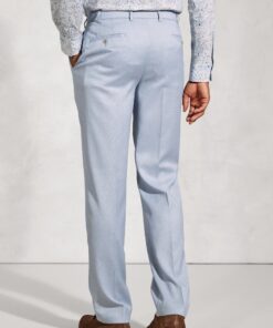 Alternative view of Tailored Fit Hardy Blue Textured Occasion Suit Trouser