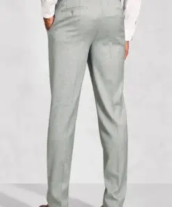 Alternative view of Tailored Fit Hardy Green Textured Occasion Suit Trouser