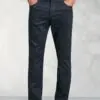Regular Fit Harrelson Navy Slub Cotton 5 Pocket Trousers