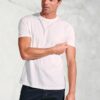 Hawkes White Pure Cotton Jersey T-Shirt