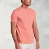 Hawkes Coral Pure Cotton Jersey T-Shirt