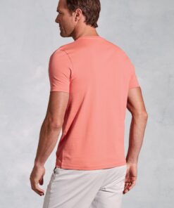Alternative view of Hawkes Coral Pure Cotton Jersey T-Shirt