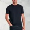 Hawkes Dark Navy Pure Cotton Jersey T-Shirt