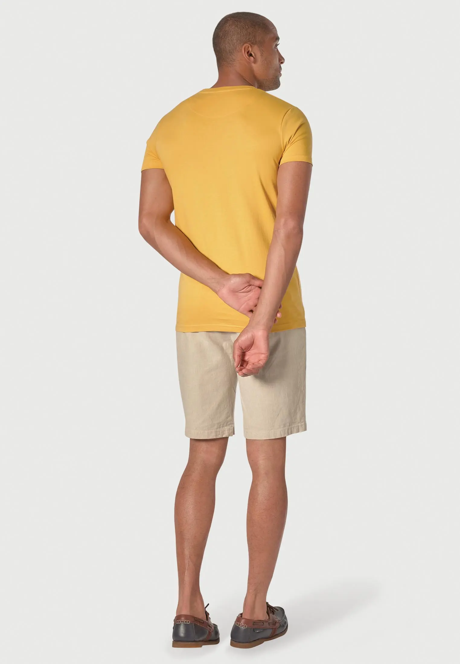 Hawkes Lemon Pure Cotton Jersey T-Shirt - Image 2