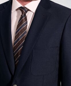 Alternative view of Regular Fit Henley Navy Wool Blend Blazer