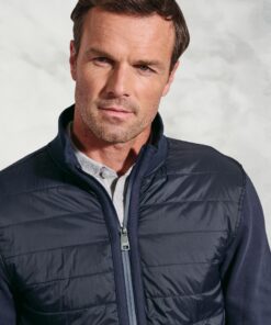 Alternative view of Hewitt Navy 'Hybrid' Jacket