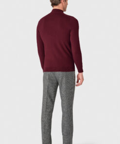 Alternative view of Hugo Wine Merino Wool Turtle Neck Jumper