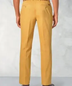 Alternative view of Regular Fit Illingworth Corn Cotton Stretch Trouser