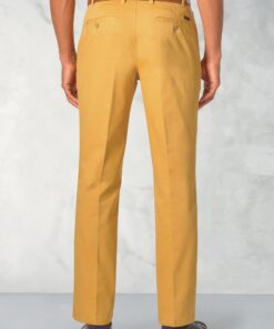 Alternative view of Tailored Fit Illingworth Corn Cotton Stretch Trouser