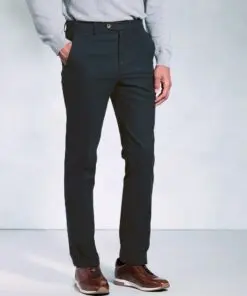 Regular Fit Kerswell Navy Cotton Moleskin Trouser