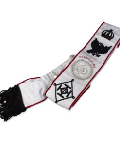 Khs Sash For Divisional Officer    Hand Embriodered (with Crown)