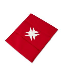 Knight Malta Pouch Red With White Cross