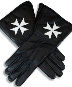 Knight Malta Leather Gauntlets
