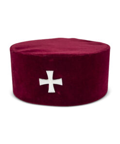 Knight Templar Cap With Cross