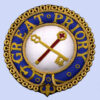 Knight Templar Great Priory  Mantle Badge