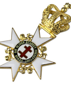 Knight Templar Past Preceptor & Prior's Collarette Jewel      (With Name)