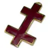 Knight Templar Preceptors Cross Jewel For Collarette   (active)