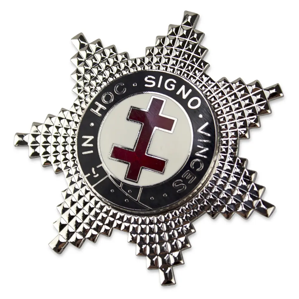 Knight Templar Preceptors Breast Star