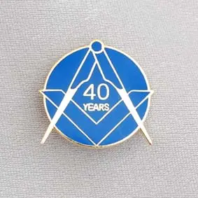 Lapel Pin - Craft 40 Year