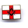 Lapel Pin - S&c On St George Flag
