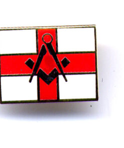 Lapel Pin - S&c On St George Flag