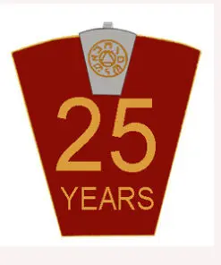 Mark 25 Year Lapel Pin