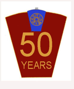 Mark 50 Year Lapel Pin