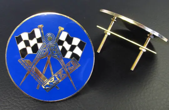 Masonic Car Radiator Badge