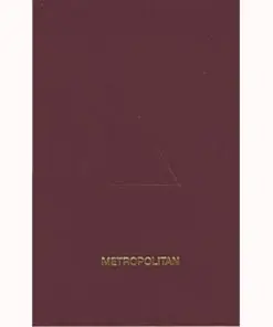 Metropolitan Ritual Royal Arch Working