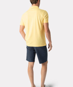 Alternative view of Milford Lemon Pure Cotton Pique Polo Shirt