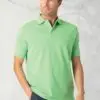 Milford Apple Pure Cotton Pique Polo Shirt
