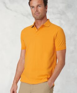 Milford Sunflower Pure Cotton Pique Polo Shirt