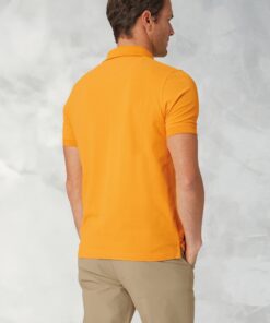 Alternative view of Milford Sunflower Pure Cotton Pique Polo Shirt