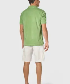 Alternative view of Milton Apple Cotton Rich Terry Towelling Polo Shirt