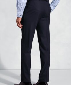 Alternative view of Tailored Fit Monaco Navy Trouser