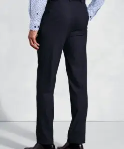 Alternative view of Tailored Fit Monaco Navy Trouser