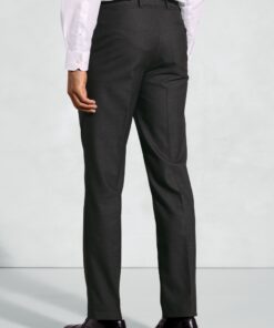 Alternative view of Tailored Fit Monaco Charcoal Trouser