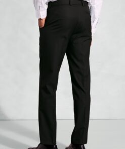 Alternative view of Tailored Fit Monaco Black Trouser