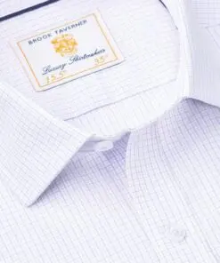 Alternative view of Regular Fit Pink Micro Check Oxford Cotton Shirt
