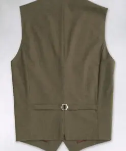 Alternative view of Tailored Fit Oliver Moss Melange Wool Blend Suit Waistcoat