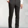 Regular Fit Olney Charcoal Flannel Trousers