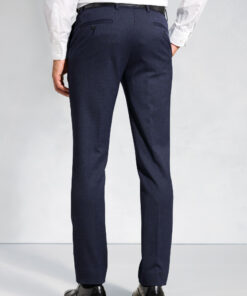 Alternative view of Tailored Fit Olney Air Force Blue Flannel Trousers