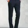 Tailored Fit Olney Navy Flannel Trouser