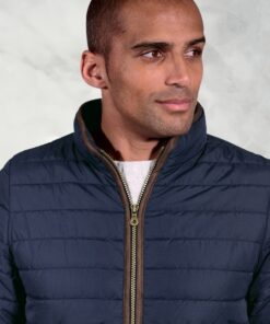 Alternative view of Orlando Navy Quilted Puffer Jacket