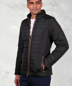 Orlando Black Quilted Puffer Jacket