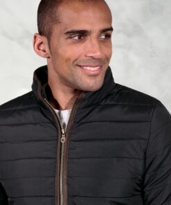 Alternative view of Orlando Black Quilted Puffer Jacket