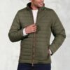 Orlando Olive Quilted Puffer Jacket