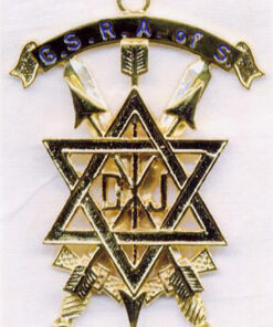 Osm Grand Acting Supreme Ruler Arch of Steel Collarette Jewel